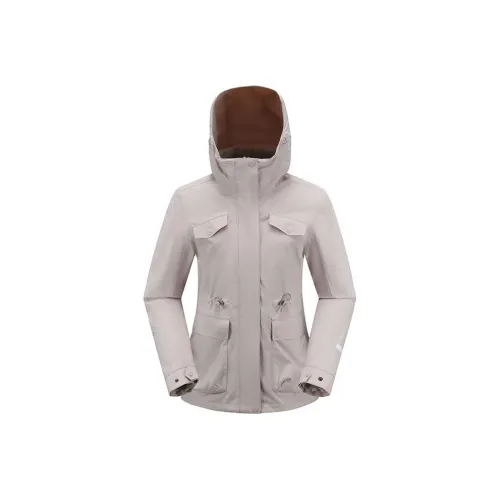 TOREAD Ветрозащитный Теплоизоляционный Ветровка Женские Pebble