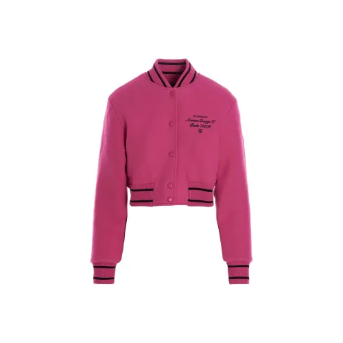 Givenchy Розово-красные Женские Бейсбольные Джерси