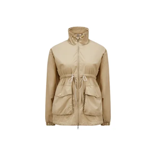 Moncler PARKA Пальто Женское Бежевый