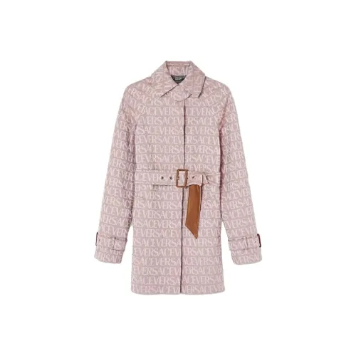 FANSIZHE Тренчкот Женский Розовый