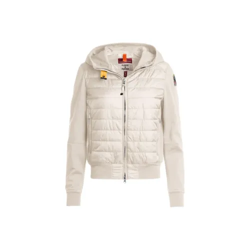PARAJUMPERS SS24 Хлопковый пуховик женский Moon Белый
