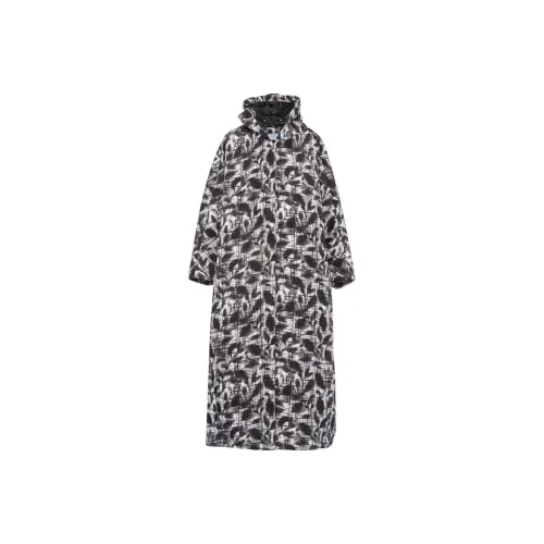 PRADA Многоцветный Женский Тренч