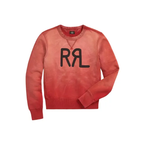 Double RL Свитшот Женский Кирпично-Красный
