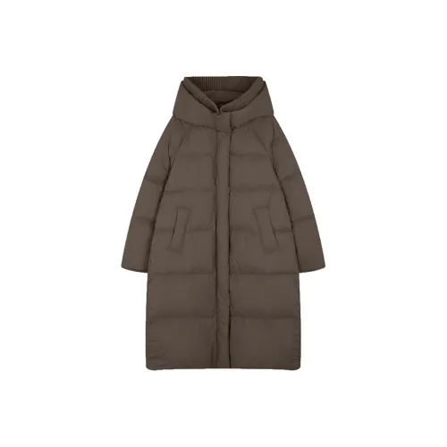 IHIMI Пуховик Женские Wood Коричневый