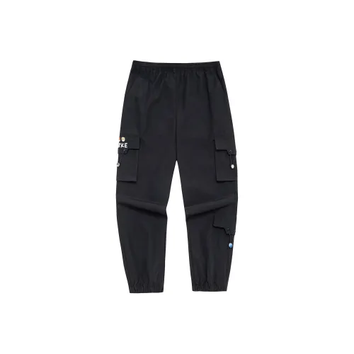 Erke Вязаные тренировочные брюки женские глубокий черный