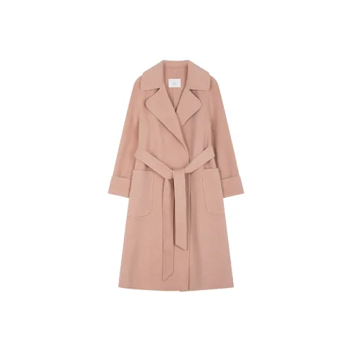 Mo Han Yi Mei Пальто Женское Рококо Пудра