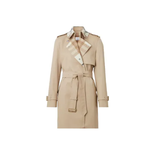 Burberry SS22 Тренчкот Женский Мягкий Рыжевато-коричневый
