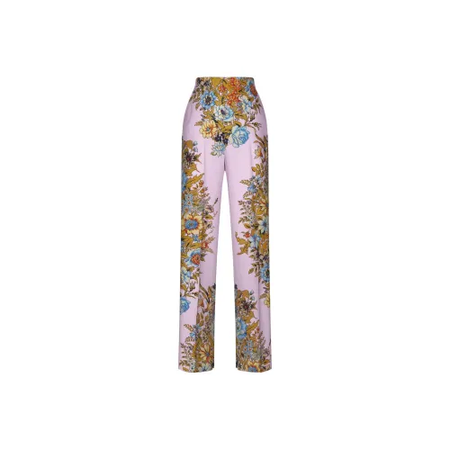 ETRO Розовые Женские Повседневные Брюки