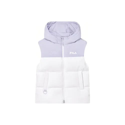 FILA Стандартный Белый Женский Пуховый жилет