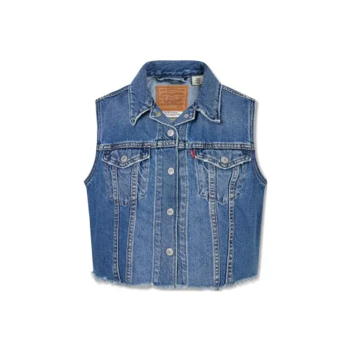Levis Синие Женские Жилеты