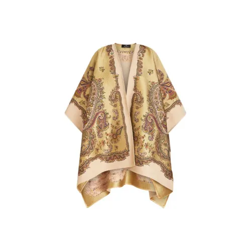 ETRO Желтые Женские Плащи