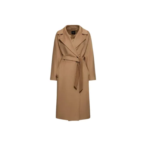 MaxMara Верблюжий Женское Пальто