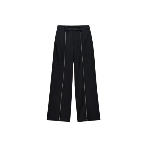 ZARA ZW Series Синие Женские Повседневные Брюки
