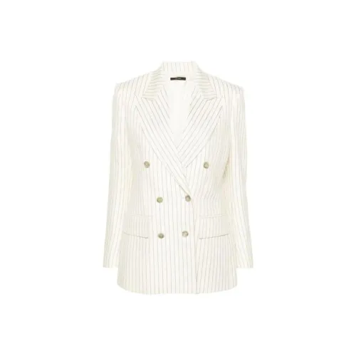 TOM FORD Бизнес-костюм Куртка Женская Белая