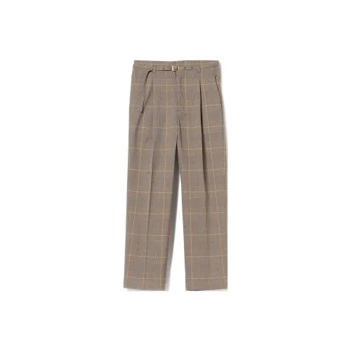 BEAMS Сердце Повседневные брюки Женские Коричневый