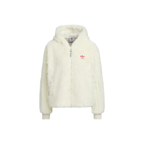 Adidas Originals x FEIFEI RUAN Бархат Feel Куртка Женская Белая