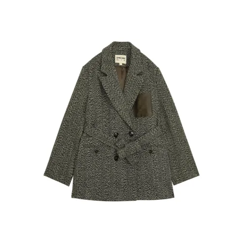 Omont Бизнес-костюм женский мохово-зеленый