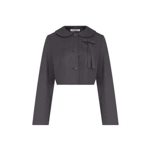 SANDY LIANG Cropped Coat Women's Black