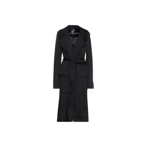 RICK OWENS Черный Женский Тренч