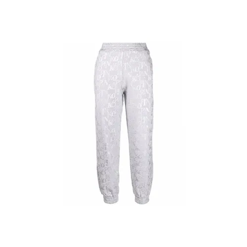 PINKO Серые Женские Вязаные Спортивные Брюки