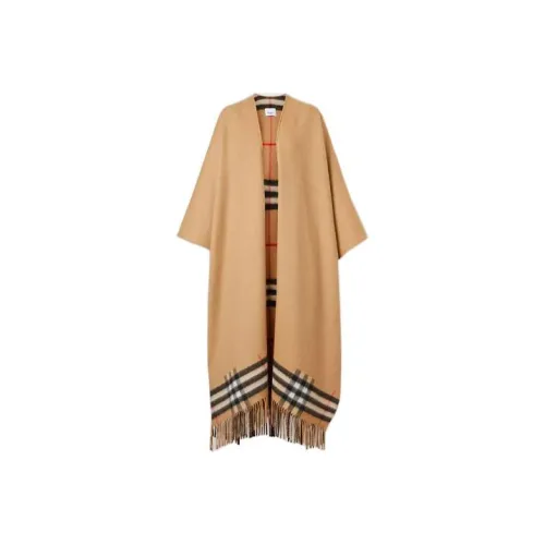 Burberry Бежевые Женские Плащи