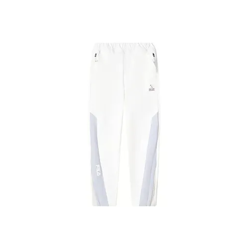 FILA Стандартный белый Женские Повседневные Брюки