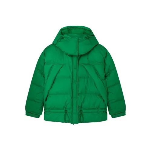 STELLA MCCARTNEY Adidas x Stella McCartney Co SERIES Зеленые женские объемные куртки (пуфы)