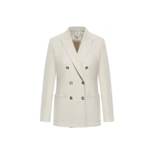 MaxMara Бизнес-костюм женский светло-коричневый