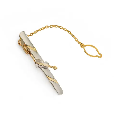 Yamaichi Maru Медный галстук нижняя заколка мужской