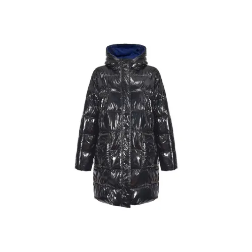 PINKO Черные женские объемные куртки (пуфы)