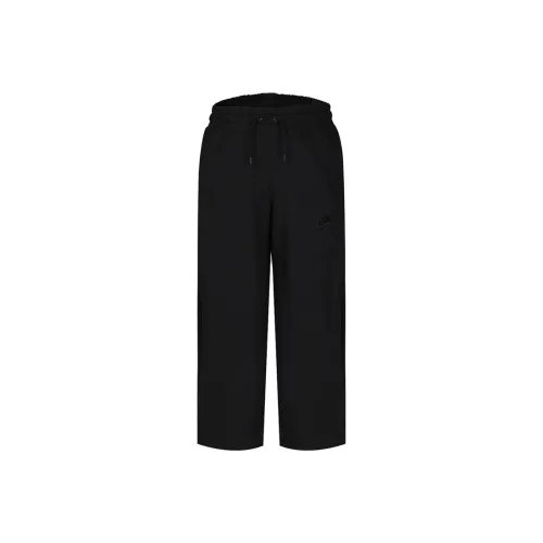 Nike Вязаные тренировочные штаны женские черные