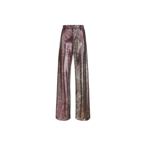 ETRO Фиолетовые Женские Повседневные Брюки