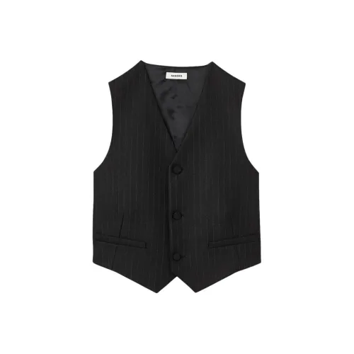 SANDRO Черные Женские Жилеты