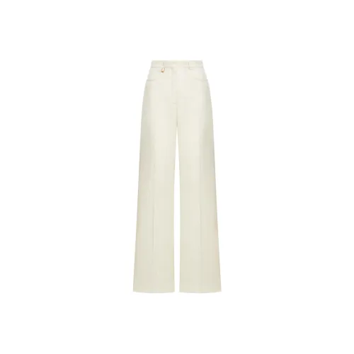 Jacquemus Белые Женские Повседневные Брюки