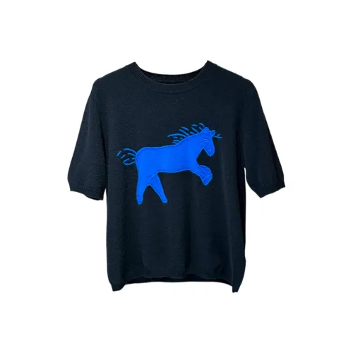 NINGCAIYUER Черный Женский Трикотаж