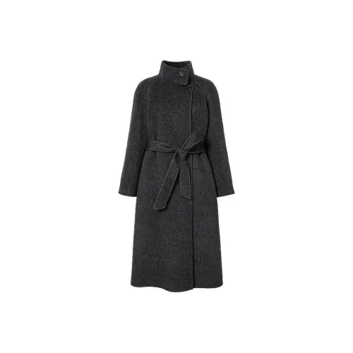 Hopeshow Пальто Женское Черное Серое