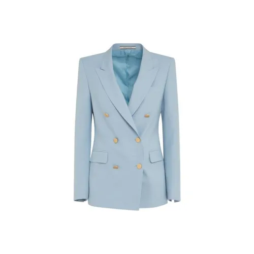 Tagliatore Бизнес-костюм Пальто Женское Светло-синий