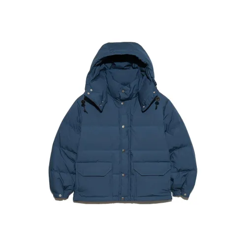 Nanamica x THE NORTH FACE PURPLE LABEL FW23 Пуховик Женский Винтаж Синий