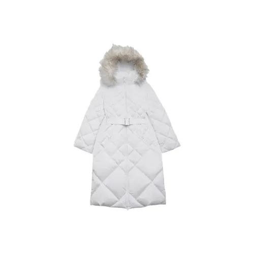 GUESS Eco Olga LONG DOWN JACKET Пуховик Женская Белая