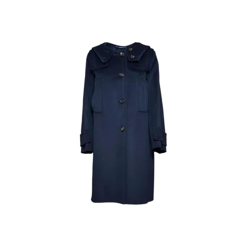 'S MAX MARA Синий Женское Пальто