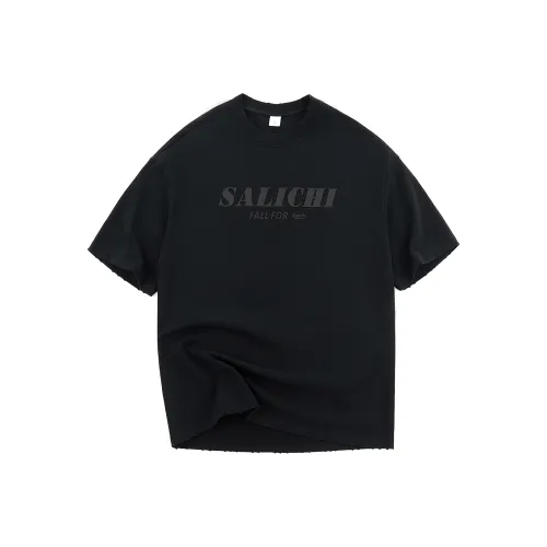 SALICHI Черная унисекс футболка