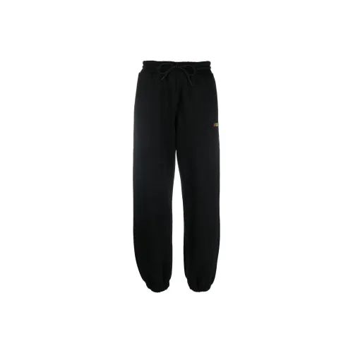 MSGM Черные Женские Вязаные Спортивные Брюки