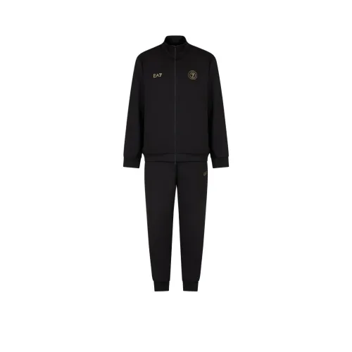 EMPORIO ARMANI EA7 Повседневная Спортивная Одежда Мужская Черная