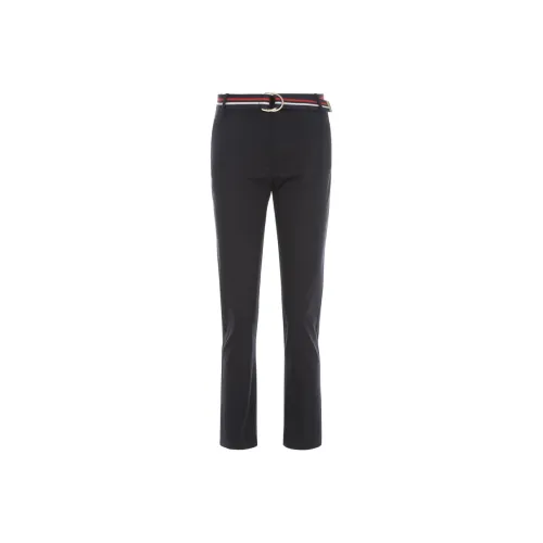 Tommy Hilfiger Темно-синие Женские Повседневные Брюки
