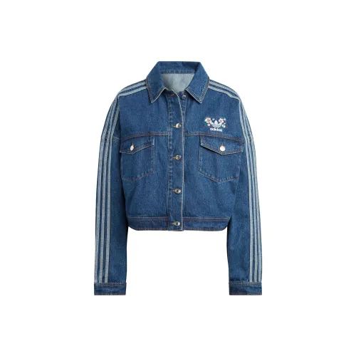 Adidas Originals Denim Jacket Women's Indigo