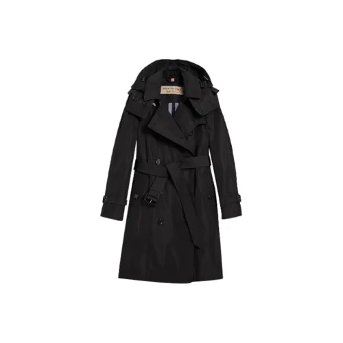 Burberry Черный Женский Тренч