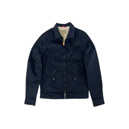 MANIFATTURA CECCARELLI Морской синий Мужские куртки