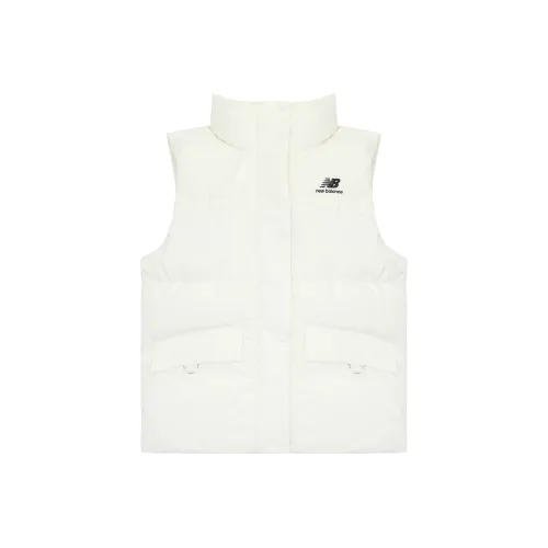 New Balance совместный бренд Белый Женский Пуховый жилет