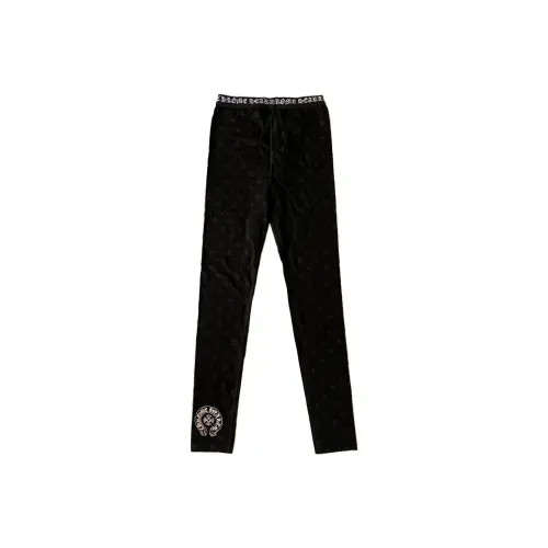 Chrome Hearts Леггинсы Женские Черные