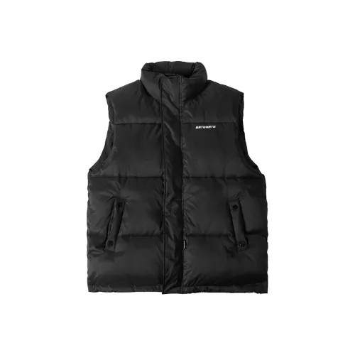 ICH MODE Воротник-стойка Хлопковый жилет Пальто Унисекс